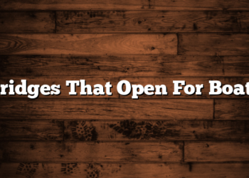 Bridges That Open For Boats