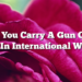 Can You Carry A Gun On A Boat In International Waters