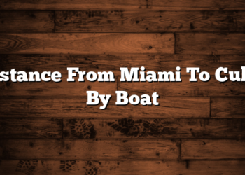 Distance From Miami To Cuba By Boat