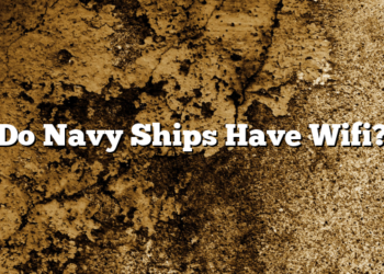 Do Navy Ships Have Wifi?