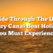 Glide Through The UK: Luxury Canal Boat Holidays You Must Experience