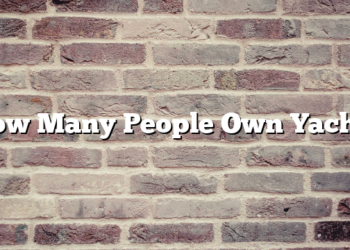 How Many People Own Yachts