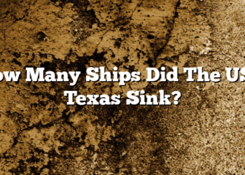 How Many Ships Did The USS Texas Sink?