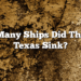 How Many Ships Did The USS Texas Sink?