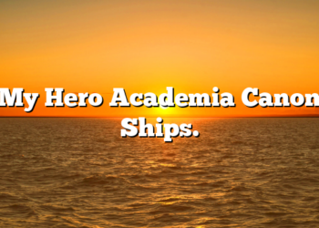 My Hero Academia Canon Ships.