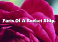 Parts Of A Rocket Ship.