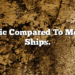 Titanic Compared To Modern Ships.