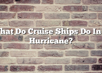 What Do Cruise Ships Do In A Hurricane?