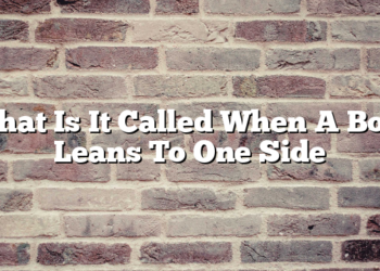 What Is It Called When A Boat Leans To One Side