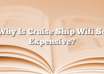 Why Is Cruise Ship Wifi So Expensive?